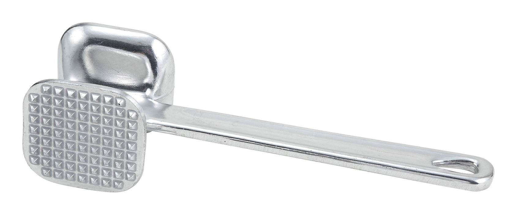 Winco AMT-2 - 2-Sided Meat Tenderizer Mallet, 10.5", Aluminum