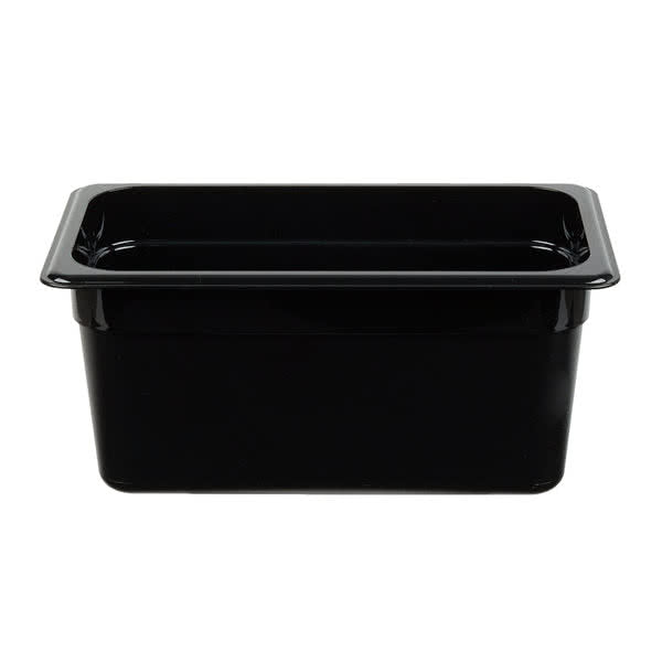 Cambro 46CW135 - Camwear Food Pan, 1/3 Size, 6" Deep, Black