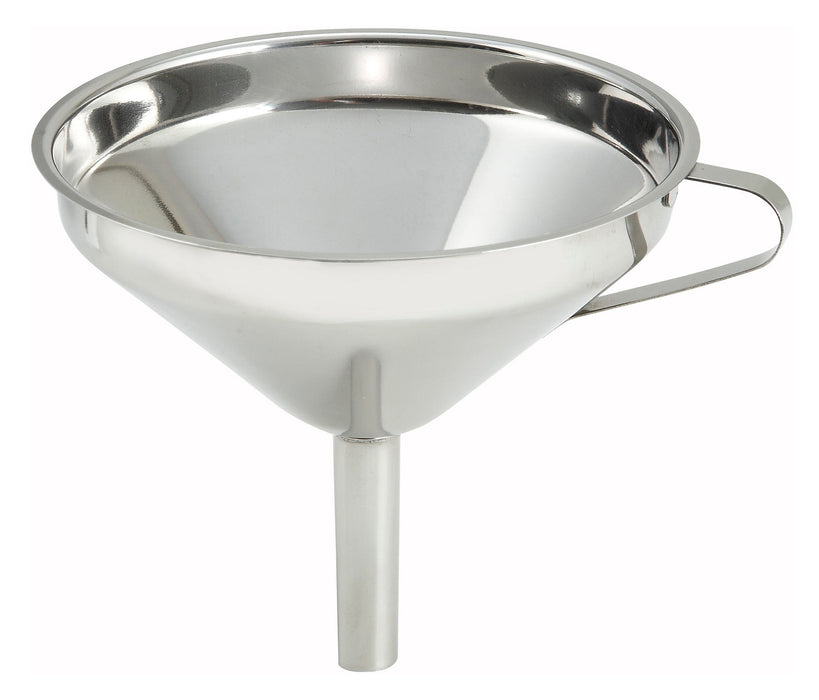 Winco SF-6 - Funnel, 5.75" Mouth, Stainless Steel