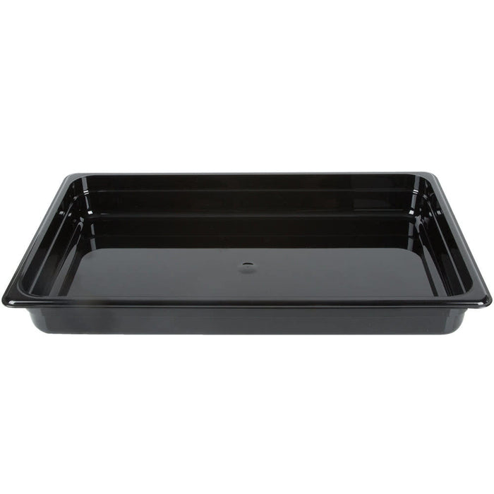 Cambro 12CW110 - Camwear Food Pan, Full Size, 2.5" Deep, Black