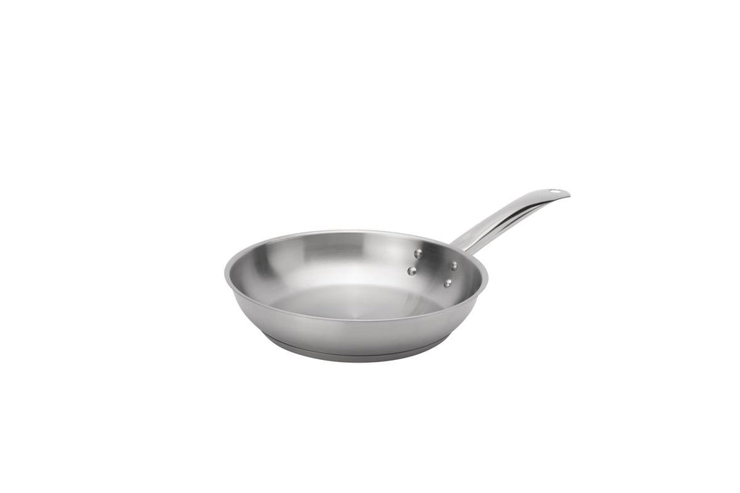 Browne 5734050 – Elements Fry Pan, 9.5", Stainless Steel