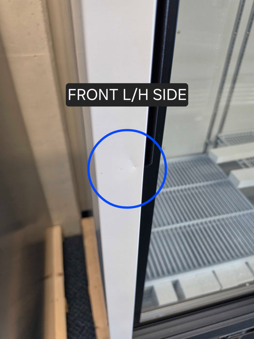 Habco SE40eHC - 47.5" 2 Sliding Glass Doors Merchandiser Refrigerator S&D
