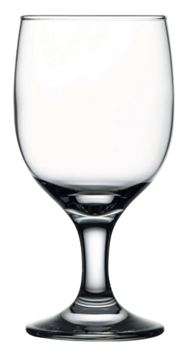 Browne PG44272 – Capri Goblet Glass 11.25 oz, Pack of 12, Clear Glass