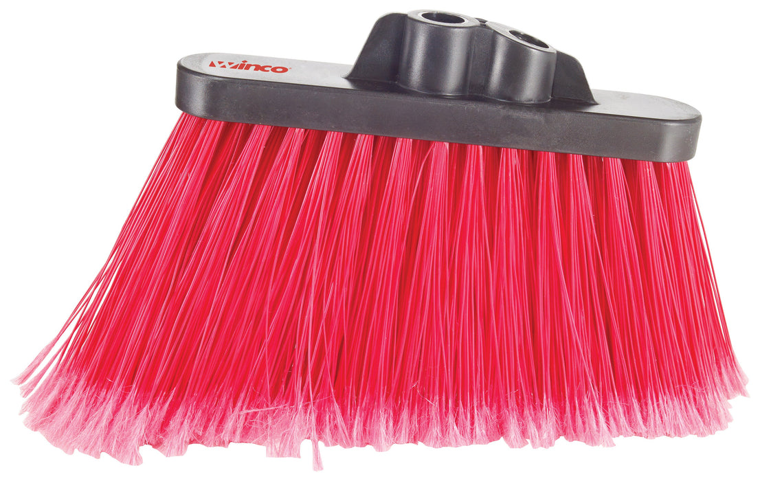 Winco BRAF-9RH - Angled Broom, 48" Fiberglass Handle, Stiff Bristles
