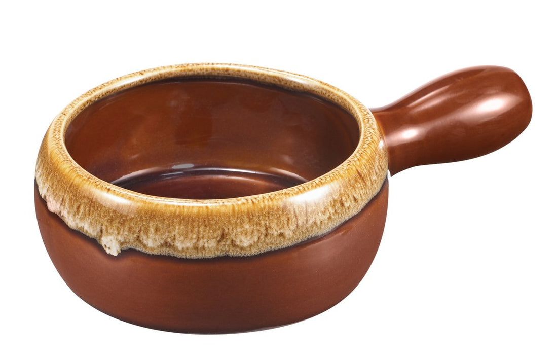 Browne 744050 – Onion Soup Bowl, 12 oz, Ceramic with Handle