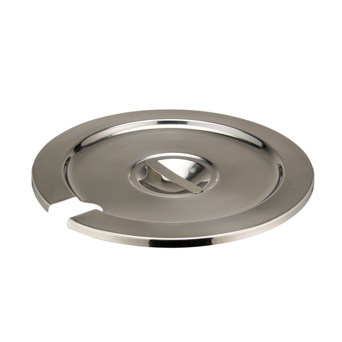 Winco INSC-11M - Inset Cover, Fits 11 qt Inset Pan, Stainless Steel