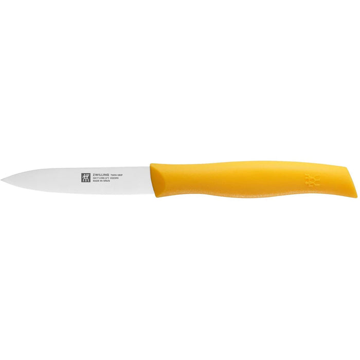 Zwilling 38171092 - Twin Grip 3.5" Paring Knife, Yellow Handle