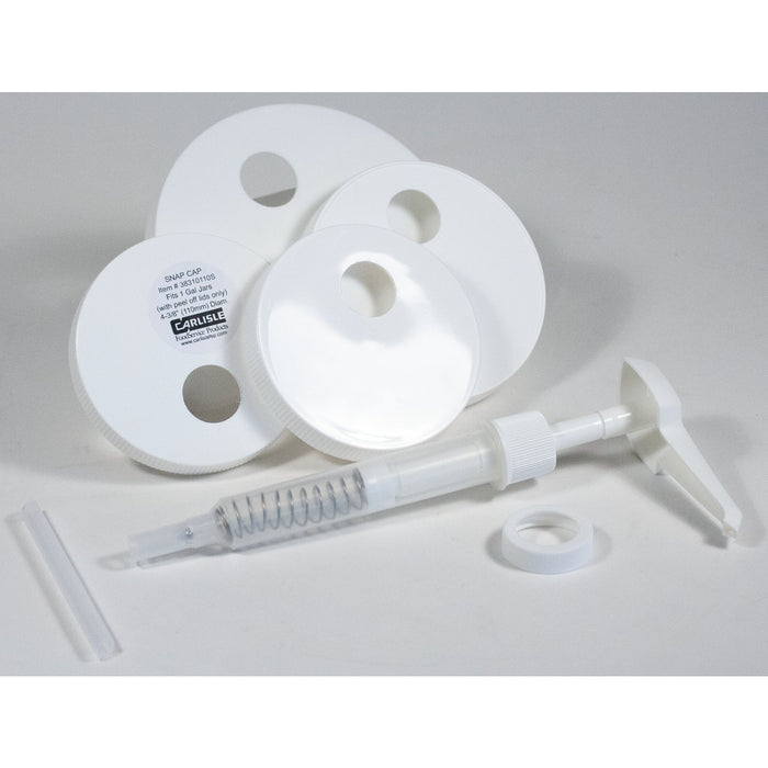 Carlisle 38310 - Pump Kit, 5 Lids, 5" Dip Tube