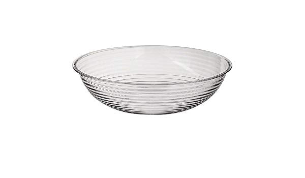 Cambro RSB8CW135 - Camwear Round Ribbed Bowl, 1.65 Qt, 8", Clear