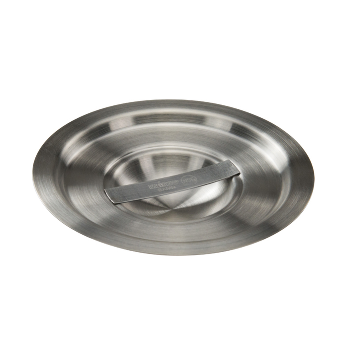Winco BAMC-2 - Bain Marie Cover, Fits 2 qt Bain Marie Pot, Stainless Steel