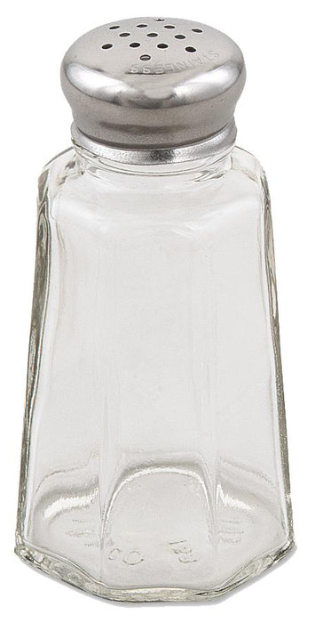 Browne 571934A – Shaker, 3 oz, Stainless Steel Top, Glass Jar