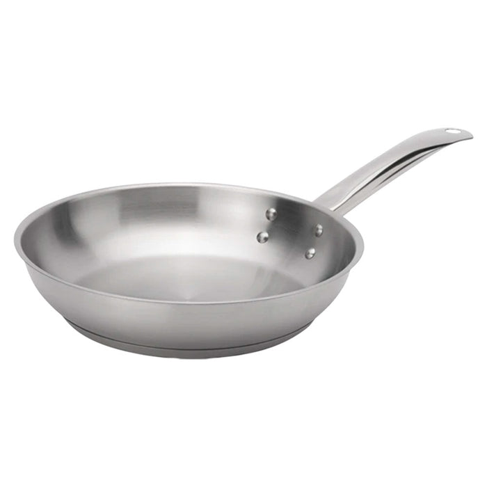 Browne 5734048 – Elements Fry Pan, 8", Stainless Steel