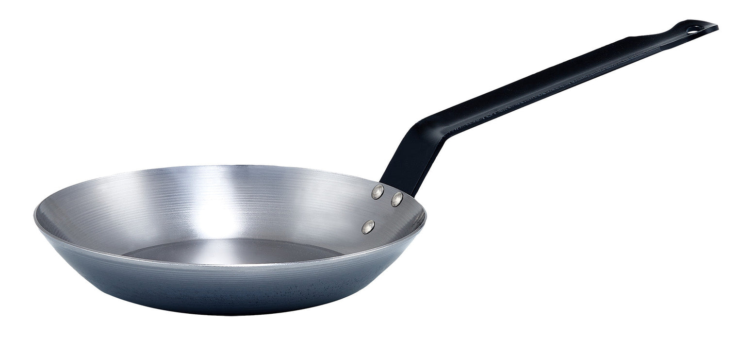 Winco CSFP-11 - French Style Fry Pan, 10", Carbon Steel