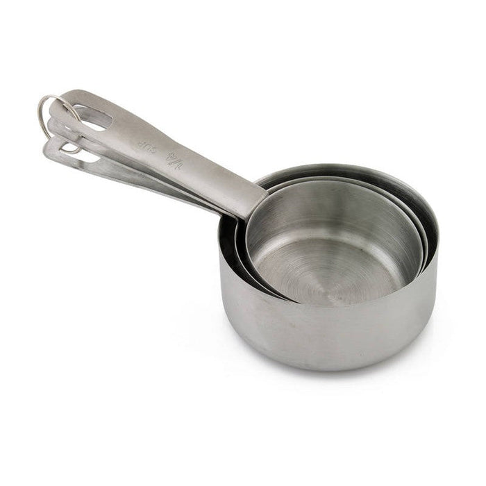 Browne 746107 – Measuring Cup Set, 4-Piece, Stainless Steel