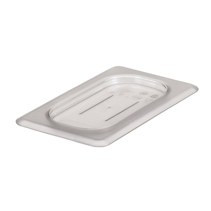 Cambro 90CWC135 - Camwear Flat Lid, 1/9 Size, Clear
