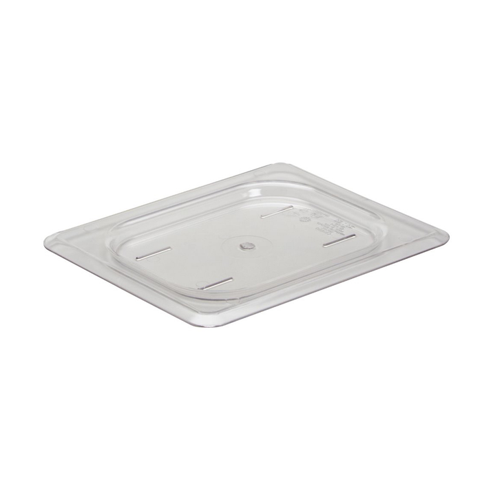 Cambro 80CWC135 - Camwear Flat Lid, 1/8 Size, Clear
