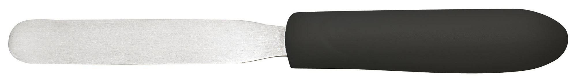 Winco TKPS-4 – Bakery Spatula, 4" x 3/4" Blade, Stainless Steel, Poly Handle