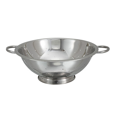 Winco COD-8 - Colander, 8 qt, 14", Round, Stainless Steel