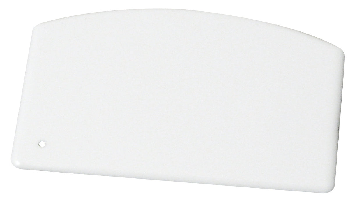 Winco PDS-5 - Dough Scraper, 5.5" x 3.75", White Plastic