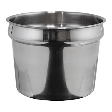 Winco INS-11.0M - Inset Pan, 11 qt, Stainless Steel