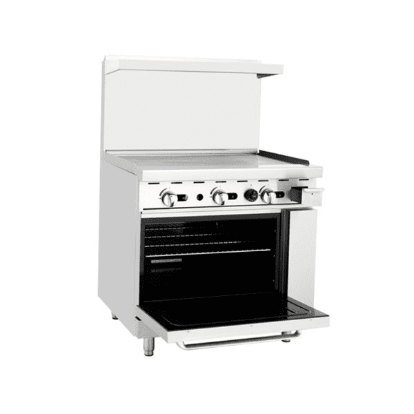 Atosa AGR-36G - 36" Griddle Range One Regular Oven Natural Gas