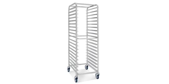 Winco ALRK-15 - 15-Tier Bun Pan Rack, Counter Height, Aluminum