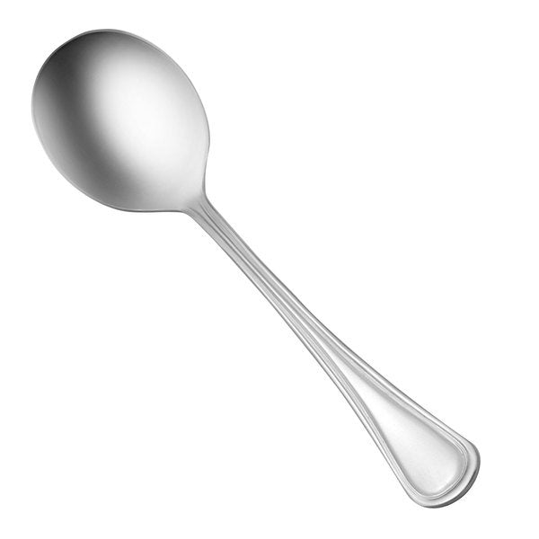 Oneida B169SRBF - Barcelona Round Soup Spoon, Pack of 12