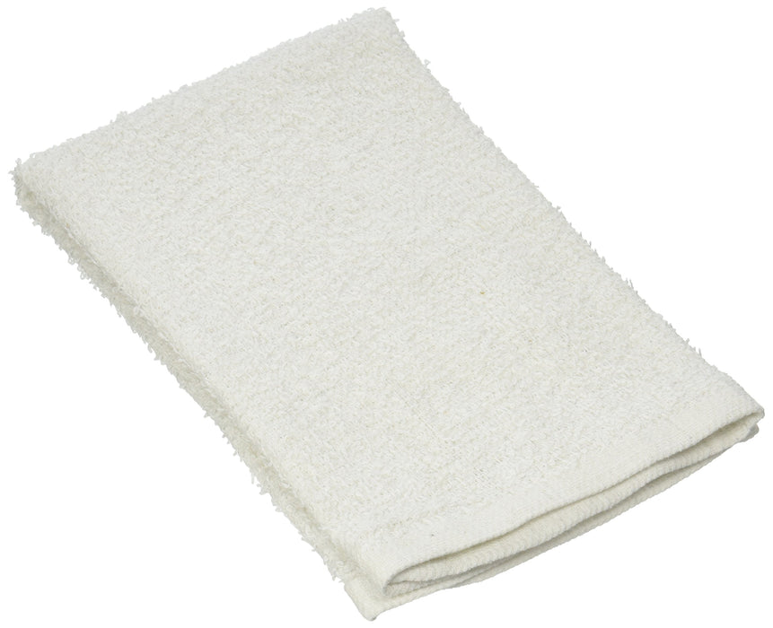 Winco BTW-30 - Bar Towel, 16" x 19", White Cotton