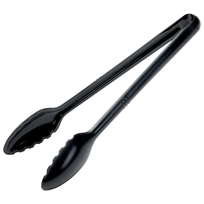 Winco CVST-12K - Curv Serving Tong, 12", Black, Polycarbonate