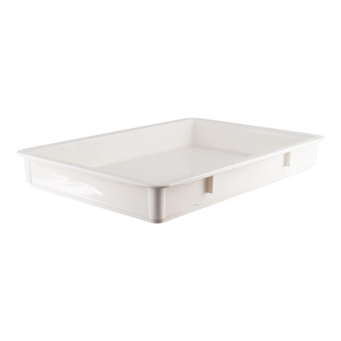 Cambro DB18263P148 - Pizza Dough Box, 18" x 26" x 3", White