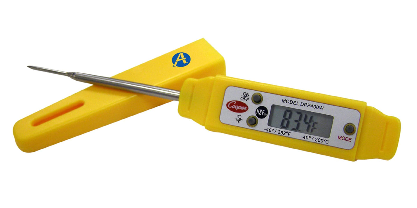 Cooper-Atkins DPP400W-0-8 - Digital Waterproof Pocket Thermometer 2.75" Stem