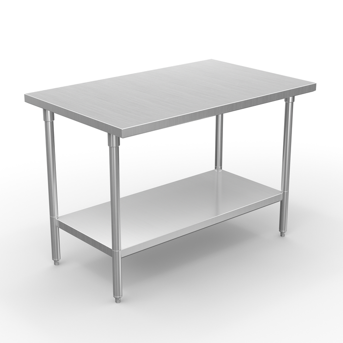 Winholt DTS3060HKD - Hybrid Stainless Steel Work Table 60" x 30" x 33.5"