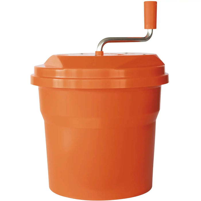 Dynamic E001 - Manual Salad Spinner, 10 L (2.5 Gallon), Plastic