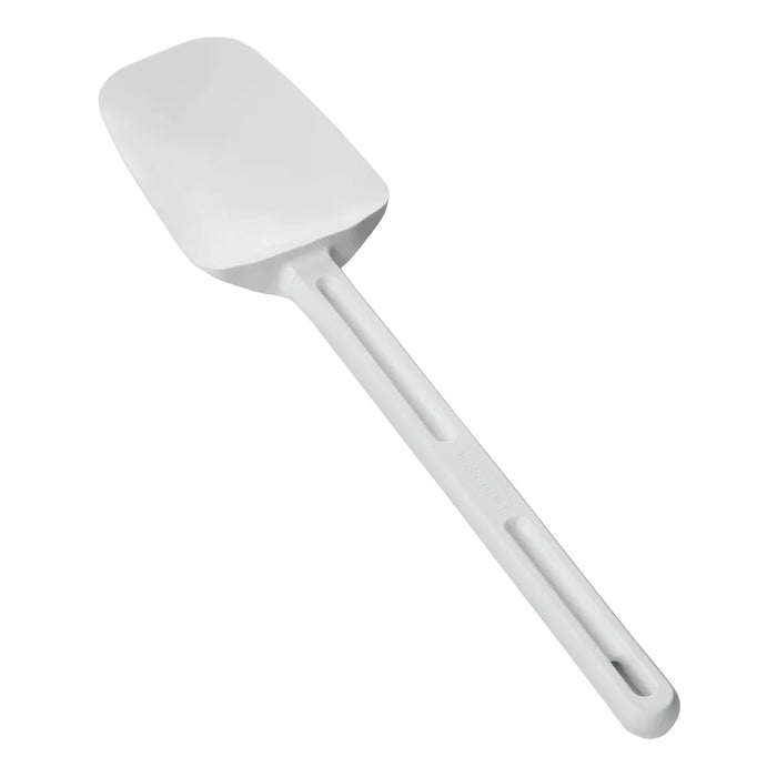 Rubbermaid RCP193300WHT - Spoon Shaped Spatula, 9.5", Silicone, White