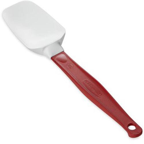 Rubbermaid RCP196600RED – High Heat Spoon Shaped Spatula, 9.5", Silicone, Red
