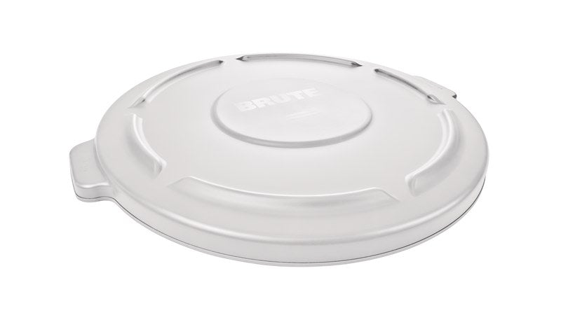 Rubbermaid FG261960WHT - Lid for 20 Gal Container, Round, White