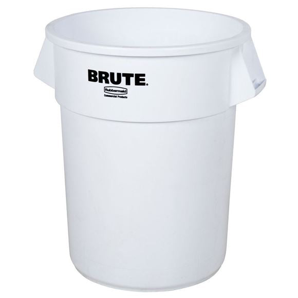 Rubbermaid FG263200WHT - Container, 32 Gal, 22" x 28", White