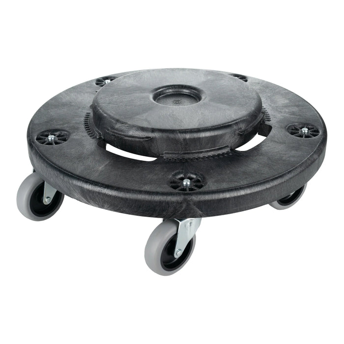Rubbermaid FG264000BLA - Dolly for 20, 32, 44 & 55 Gal Containers, Black