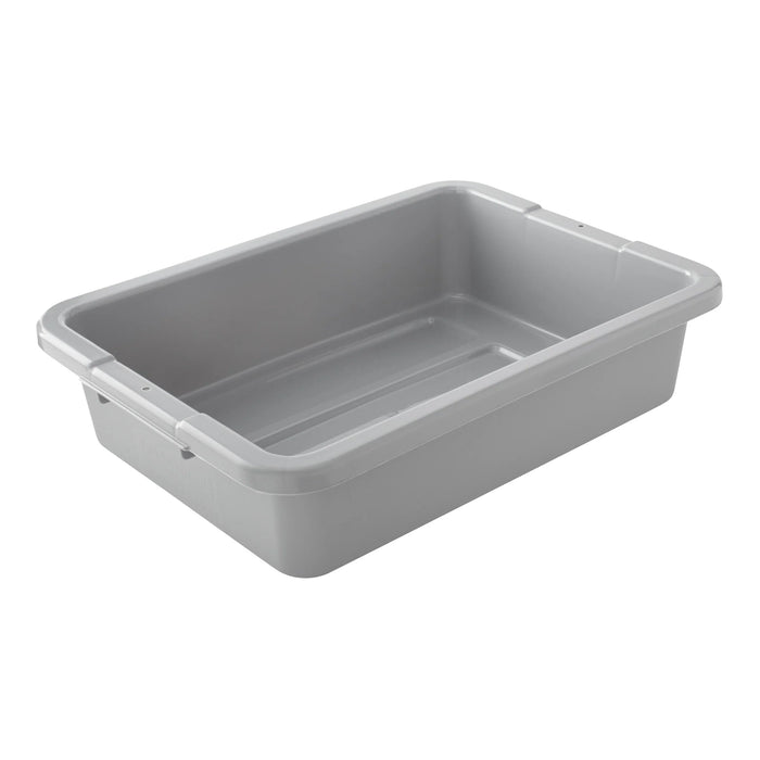 Rubbermaid FG334992GRAY - Bus Bin Box, 4.6 Gal, Gray