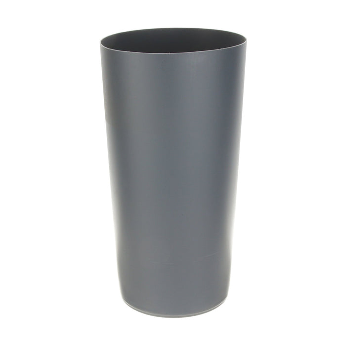 Rubbermaid FG355000GRAY - Container, 12 Gal, Round, Gray