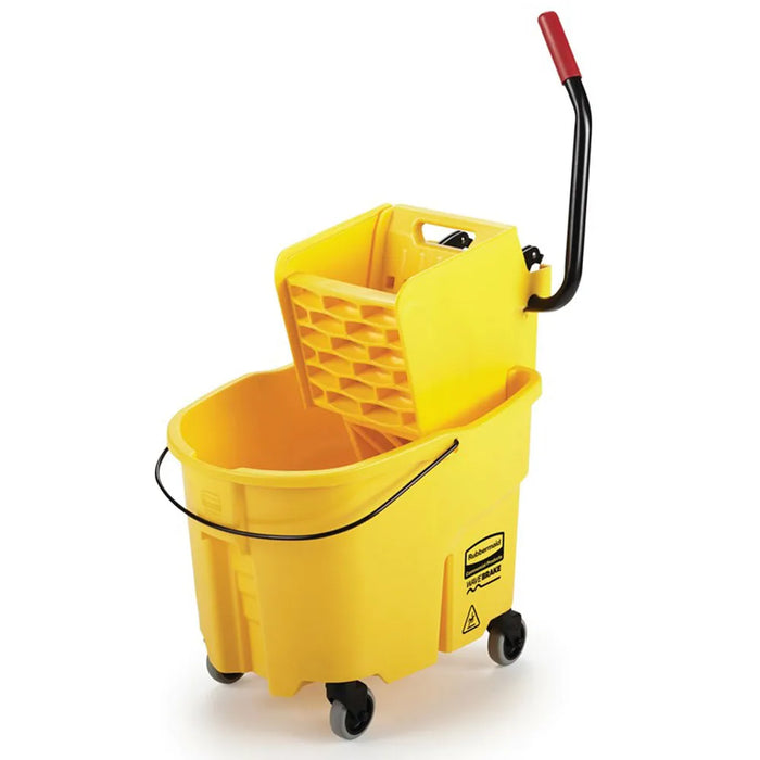 Rubbermaid FG758088YEL - WaveBrake Mopping System, Side Press, 35 Qt, Yellow