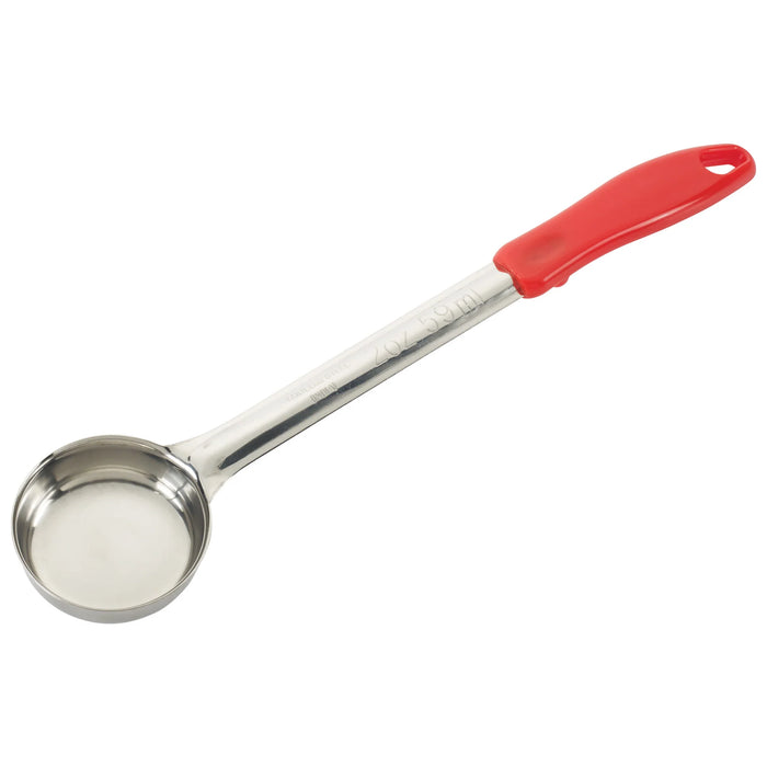 Winco FPS-2 - Food Portioner, 2 oz, Solid, Red, Stainless Steel