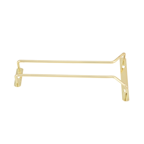 Winco GH-10 - 10" Glass Hanger, Brass-Plated