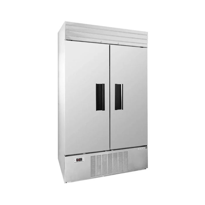 Habco SF46HCSX - 47.5" Stainless Steel 2 Solid Door Reach-In Freezer
