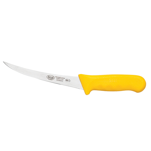 Winco KWP-60Y - Stäl 6" Boning Knife, Yellow Handle