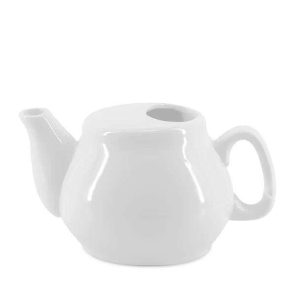 Magnum MAG4016 - Teapot, Ceramic, White, Pack of 2