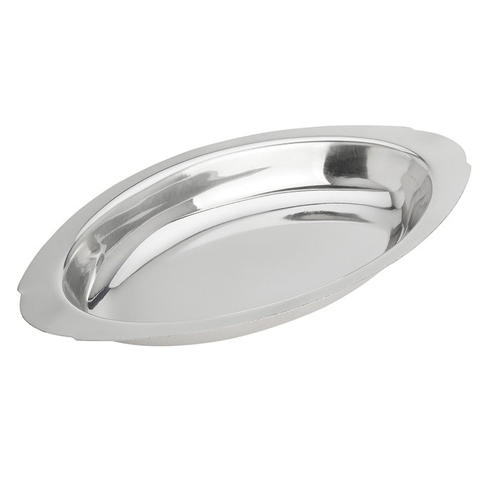 Magnum MAG7085 - Au Gratin Dish, 15 oz, Oval, Stainless Steel