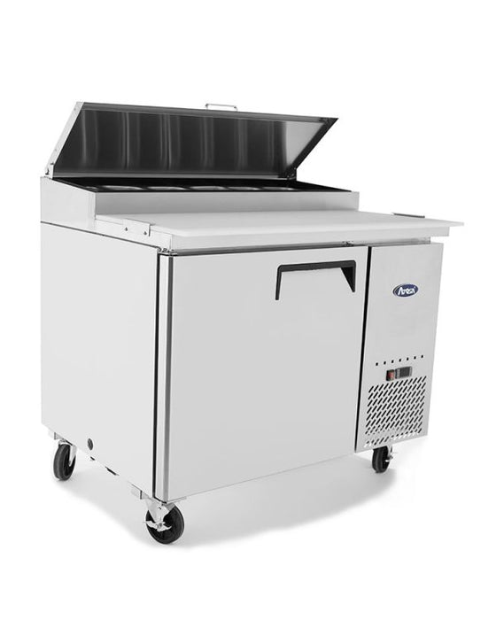 Atosa MPF8201GR - 44" 1 Solid Door Pizza Prep Table Refrigerated
