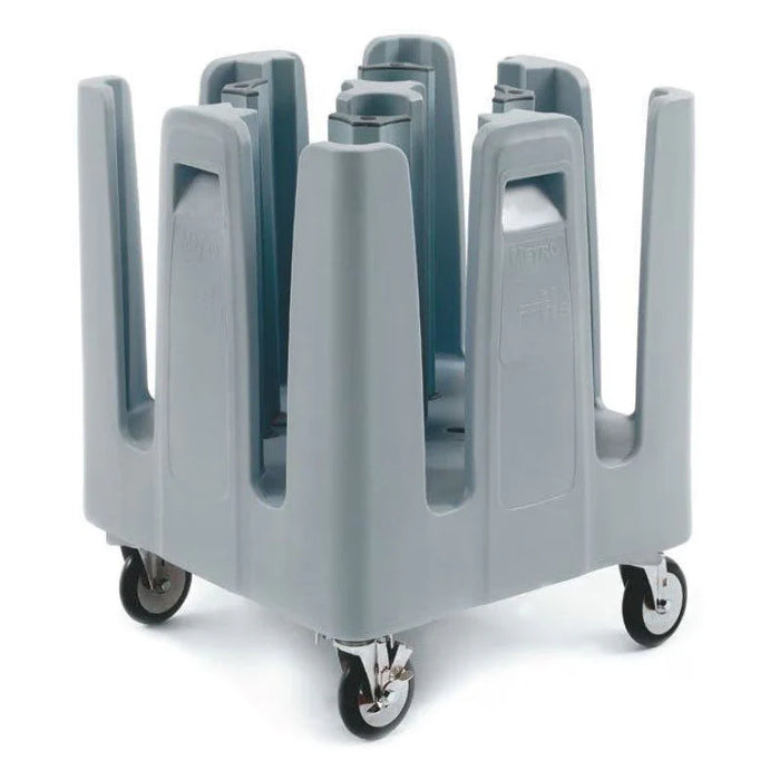 Metro PCD11 - Poker Chip Dish Dolly Cart, 11" Dish Size, 240 Dishes