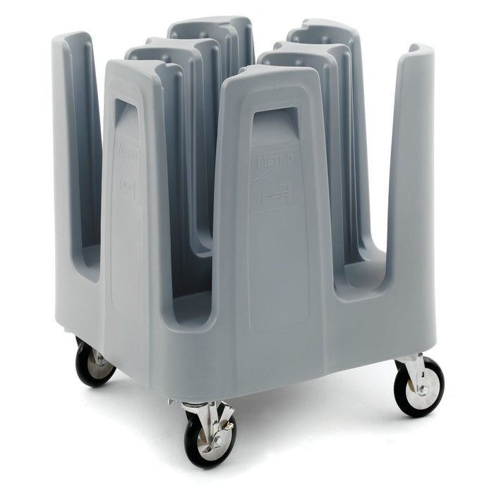 Metro PCD7 - Poker Chip Dish Dolly Cart, 6-7/8" Dish Size, 360-540 Dishes